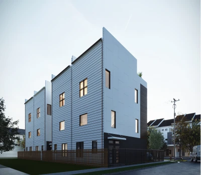 Four (4) Unit Development with Roof Top Terrace