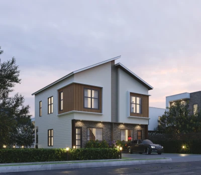 Contemporary duplex and triplex community