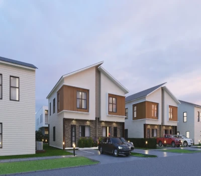 Contemporary duplex and triplex community