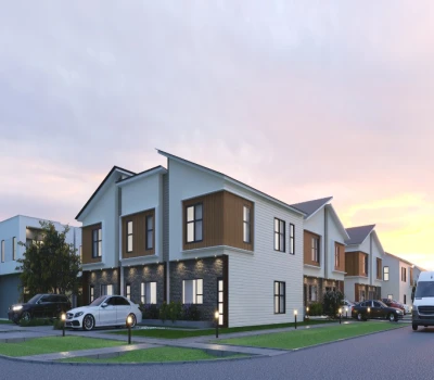 Contemporary duplex and triplex community