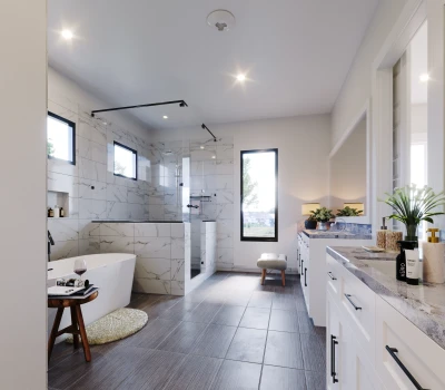 Contemporary Farm House Style Home