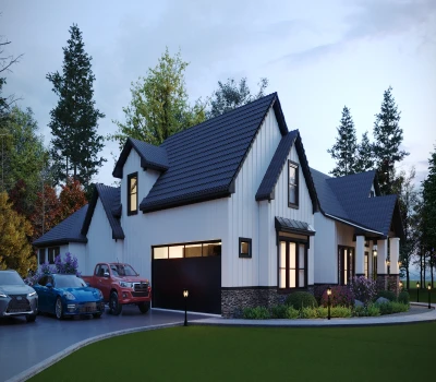 Contemporary Farm House Style Home