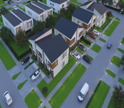 Contemporary duplex and triplex community