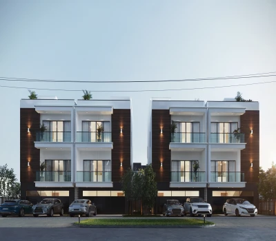 Four (4) Unit Development with Roof Top Terrace