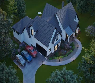 Contemporary Farm House Style Home