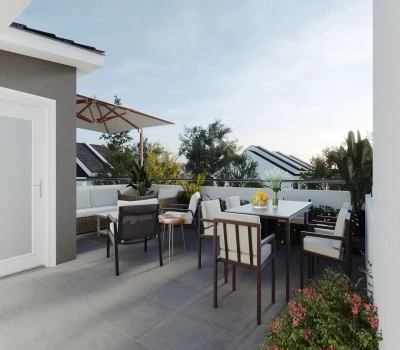 Four (4) Unit Development with Roof Top Terrace